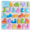1.0 Hijaiyyah Letters Wooden Puzzle