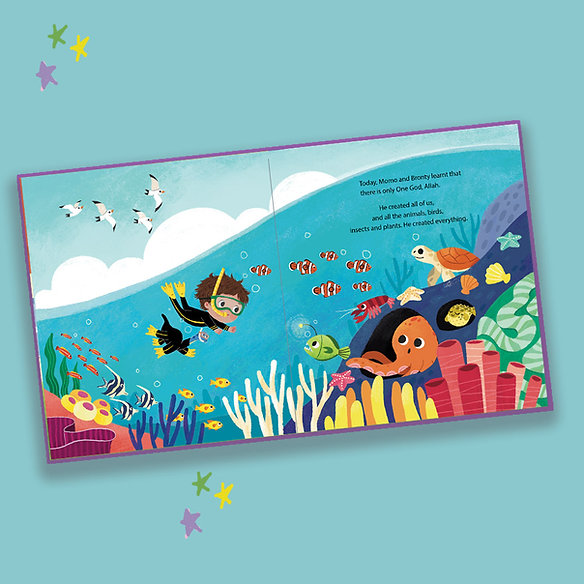 1.2 Momo & Bronty’s First Book About Allah - Image 3